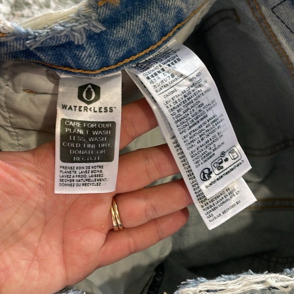 NWOT Levi’s middy straight women’s Jeans, Sz 29 - Picture 5 of 6